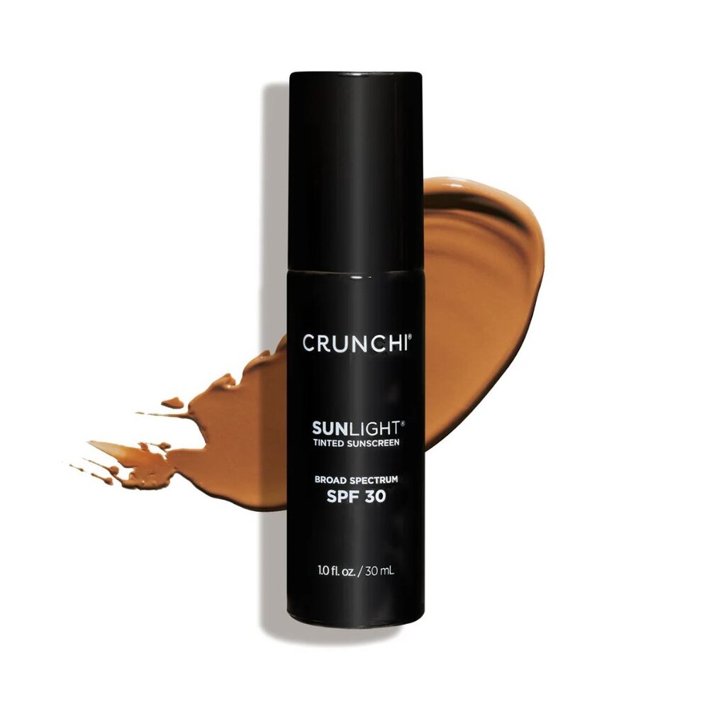 CRUNCHI Sunlight Tinted Sunscreen, SPF 30, Medium-Deep